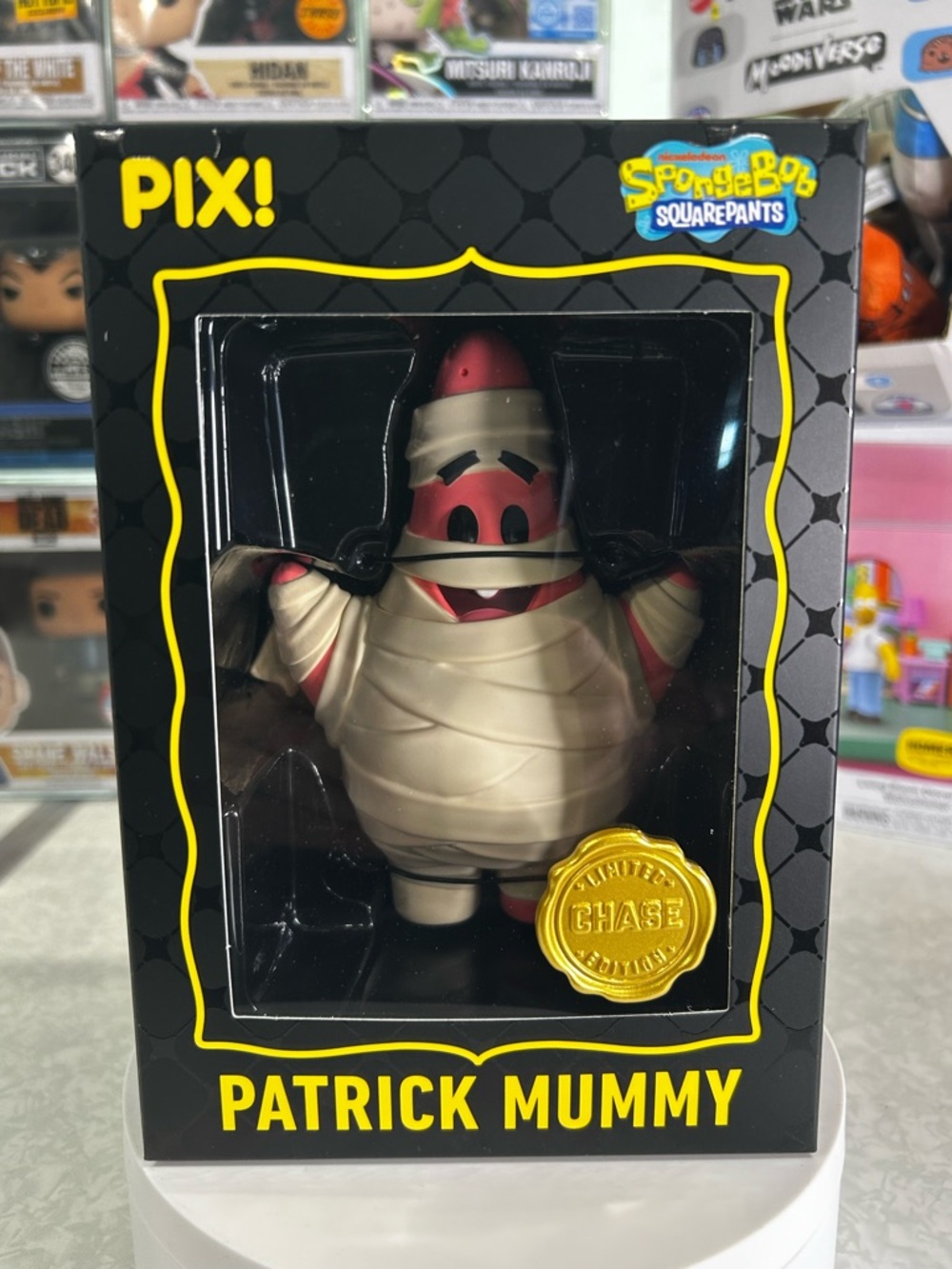 Thrilljoy! SpongeBob SquarePants Patrick Mummy CHASE (Limited edition)